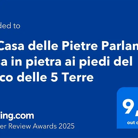 La Casa Delle Pietre Parlanti - Casa In Pietra Ai Piedi Del Parco Delle 5 Terre Frühstückspension La Spezia